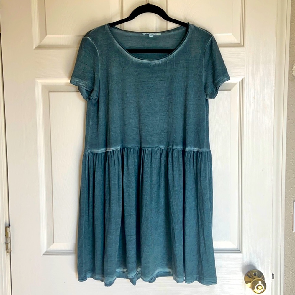 Peplum tshirt dress